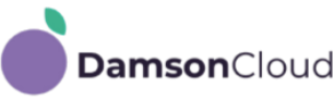 New Damson Logo white